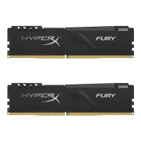 KINGSTON HyperX FURY BLACK 16GB (8GBx2) DDR4|2400 RAM PC (HX424C15FB3K2|16) (แรมพีซี)
