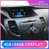 For Acura TSX For Honda Accord cu1 euro 8 2009~2013 Android 10 Multimedia Player Car Radio GPS intelligent system Apple Carplay