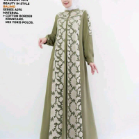 Dress Balimo premium Gamis Muslim Wanita