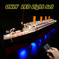 IN STOCK DIY LED Light Set For LEGO 10294 Compatible Titanic Cruise Ship Building Blocks Bricks Accessories Kits Lepinblocks