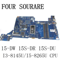 For HP Pavilion 15-DW 15S-DR 15S-DU Laptop Motherboard with I3-8145U/I5-8265U CPU FPW50 LA-H323P Mainboard