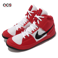 Nike 訓練鞋 Fury 高筒 運動 男鞋 角力訓練 支撐 腳踝包覆 球鞋 紅 黑 AO2416-601