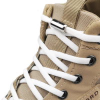 Elastic Locking Shoelaces Semicircle Shoe Laces For Kids and Adult Sneakers Quick Lazy No Tie Laces Shoe Strings