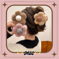 MSS-(COD) Jepitan Salon Model Bunga Daisy Jepit Rambut Bulu Korea Model Bunga Sakura Jepit Rambut Bu
