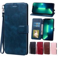 Leather Wallet Flip Phone Case For OPPO A8 A7 AX7 A5 A3s A9 A11X A1K A15s Card Holder Magnetic Back Cover Funda