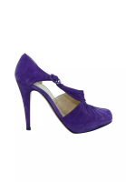 Christian Louboutin Pre-Loved CHRISTIAN LOUBOUTIN Purple Suede Sandals