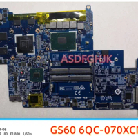 Original ms-16h81 For MSI ms-16h8 GS60 6QC-070XCN Laptop Motherboard WITH I7-6700hq AND GTX950m TESE OK
