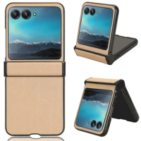 Three-stage Folding Anti Drop Phone Case for Motorola Razr 40 Ultra Moto Razr Plus 2023 Full Wrap Hinge Protective Cover