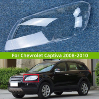 For Chevrolet Captiva 2008 2009 2010 Car Accessory Transparent PC Material Headlights Lens