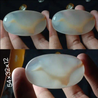 Natural Batu Akik Kristal Motif Gambar Hewan Angsa Burung Antik
