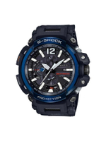 นาฬิกา G-Shock (66mm,ตัวเรือนสีดำ/สีน้ำเงิน,สายสีดำ) รุ่น GPW-2000-1A2DR