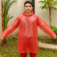JAS HUJAN PLASTIK PONCO TEBAL DEWASA HDPE - RAINCOAT