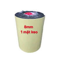 1 cây băng keo xốp EVA 8mm 1 mặt keo cuộn 3m, bản rộng 27,5cm