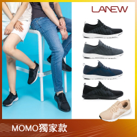 【LA NEW】MOMO獨家 輕極線 飾帶懶人鞋/休閒鞋/輕便慢跑鞋(男女/多款任選)