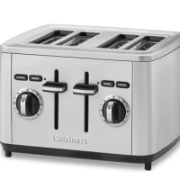 Cuisinart Stainless Steel 4-Slice Toaster, CPT-14WM