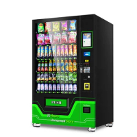 Touch Screen Custom Combo Vending Machines Snacks Drink French Fries Food Kiosk Instant Noodle Cupcake Beverage Vendor Machine