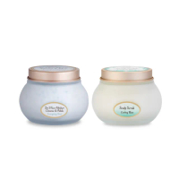 【SABON】官方直營 磨砂女王推薦組(二合一臉部純淨磨砂膏200ml+新升級死海鹽頭皮磨砂膏300g)