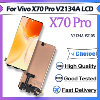 6.56" Original For Vivo X70 Pro LCD V2134A V2105 Display Touch Screen Digitizer Replacement Parts For Vivo X70 Pro Display