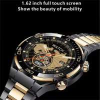 Men Smart Watch S30 Max Wireless Charger 1.62 Inch 4GB ROM Photo Album Local Music Compass NFC BT Call Voice Memo Smartwatch