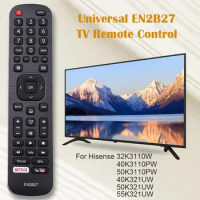 Universal EN2B27 TV Remote Control for Hisense 32K3110W 40K3110PW 50K3110PW 55K321UW 40K321UW 50K321UW Smart Black Dropshipping