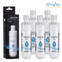 5pcs/Pack For LG LT1000P Refrigerator Water Filter Fridge Filter Replacement Water Filter ADQ74793501 ADQ75795105 AGF80300704