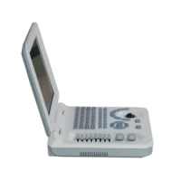 Cheapest and affordable Full Digital Black and White Notebook/Laptop 10 inches Veterinary Ultrasound Scanner factory price