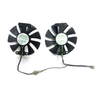 2FAN New For SAPPHIRE Radeon RX460 550 560 Platinum Edition Graphics Card Replacement Fan GA91S2H