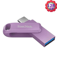 SanDisk 128GB 128G Ultra GO TYPE-C【SDDDC3-128G】紫 400MB/s USB 3.2 雙用隨身碟【序號MOM100 現折$100】