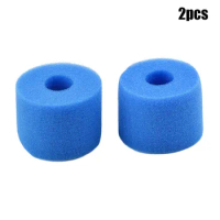 2pcs S1 VI Filter Sponge For Swimming Pool Water Cleaner Lay In Clean Spa Hot Tub Washable Bio Foam VI LAZY Filter