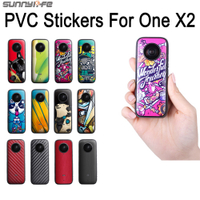 Sunnylife Insta360 One X2 Pvc 貼紙保護膜防水防刮貼花可移動皮膚, 用於 Insta360