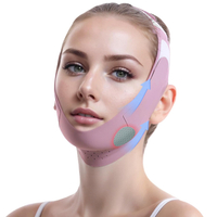 Graphene V-Line Mask Chin Up Mask V Shaped Face Mask Chin strap for sleeping Jaw Exerciser(lilac)
