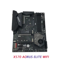 For Gigabyte X570 AORUS ELITE WIFI DIY Motherboard AM4 4×DDR4 128GB ATX Desktop Mainboard