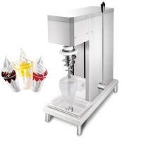 Commercial Swirl Drill Ice Cream Machine Fruit Ice Cream Mixer Machine Frozen Yogurt Ice Cream Blender