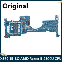 LSC Refurbished For HP Envy X360 15 15-BQ Laptop Motherboard 935101-001 935101-601 448.0BY10.0011 AMD Ryzen 5-2500U CPU