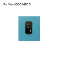 2PCS For Vivo IQOO NEO 5 Rear Back Camera Glass Lens +Camera Cover Circle Housing Parts For Vivo IQOO NEO5