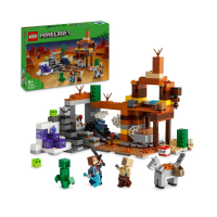 LEGO 樂高 Minecraft 21263 破碎裂谷礦洞(The Badlands Mineshaft 電玩主題玩具 麥塊 禮物)