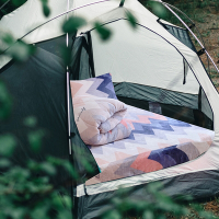 BUHO 露營專用極柔暖法蘭絨充氣床墊床包M-150x200cm不含枕套(布波風尚)