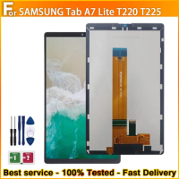 100% Test LCD For Samsung Galaxy Tab A7 Lite 2021 SM-T220 (WIFI) SM-T225 (3G)LCD display touch screen Replacement