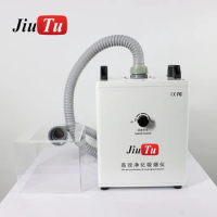 Fume Extractor Mini Smoke Absorber Air Purifier With Box For Fiber Laser Separating Marking Engraving Machine
