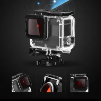 Neutral Density ND4 ND8 ND16 Filters Action Camera Lens Protector Filter Set For GoPro Hero 5 Hero 6 Hero 7 ( Black)