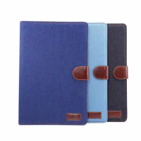 Case For Samsung Galaxy tab S6 T860 T865 10.5 inch Cover Smart leather Denim cowboy tablets Stand tablets case for Galaxy tab S6
