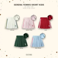 BOHOPANNA - SPORTWEAR - SERENA TENNIS SKORT KIDS - SKORT ANAK 13-14Y PINE