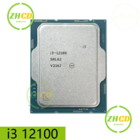 i3 12100 For Intel Core CPU Processor New I3-12100 3.3GHz 4 Core 8 Threads 65W LGA 1700