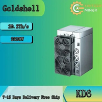 Goldshell KD6 29.2T KDA Master KADENA Miner with Power Supply Included Equal 16 Sets KD Box Better than KD5