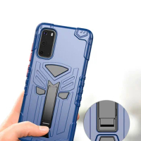 Slim Shockproof Phone Cover For Samsung Galaxy S20 Plus Ultra A71 A51 A21 Hybrid Impact Combo Back Stand Case