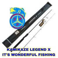 Joran Kamikaze Legend X Carbon Hollow Fuji Ring Guide 10-20LB 602MH 180CM