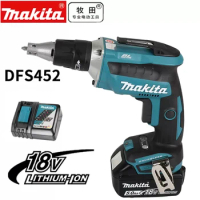 Makita DFS452Z 18 V Li-Ion Brushless Cordless Drywall Screwdriver,Rechargeable Electric Driver 4000 RPM Speed DFS452 Tool only
