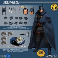 In Stock Mezco Batman Toys Dc Gotham By Gaslight Batman Anime Action Figure Statue Figurine Dolls Collection Gifts For Kids Toy
