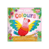 My First Colours Hardcover Board Book With Touch & Feel on Every Page
