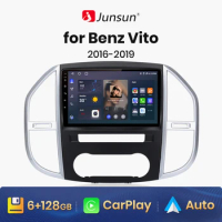 Junsun V1 pro AI Voice 2 din Android Auto Radio for Mercedes Benz Vito W447 2014-2021 Car Radio Multimedia GPS Track Carplay dvd
